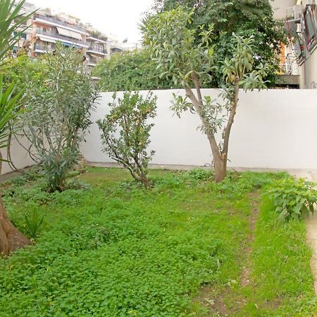 Stylish City Center Garden Apartment Athens Exterior photo