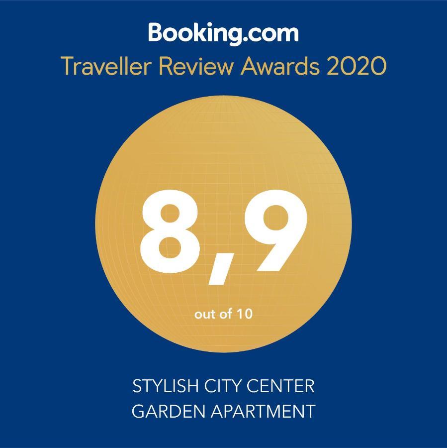 Stylish City Center Garden Apartment Athens Exterior photo
